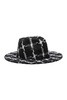 EIGHTH AVENUE 黑白编织格纹渔夫帽 8403 商品缩略图1