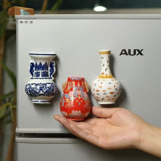 成都博物馆 馆藏陶瓷文物复刻冰箱贴 博物馆文创礼品成都纪念品 商品图2