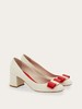 FERRAGAMO-Vara蝴蝶结高跟鞋 商品缩略图0