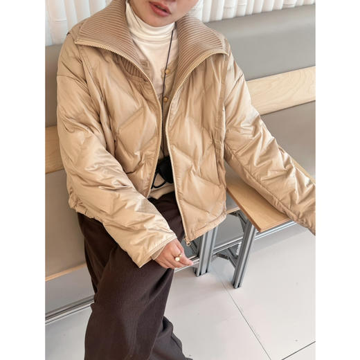 2411406   时髦感休闲 羽绒服，短款设计款 商品图7