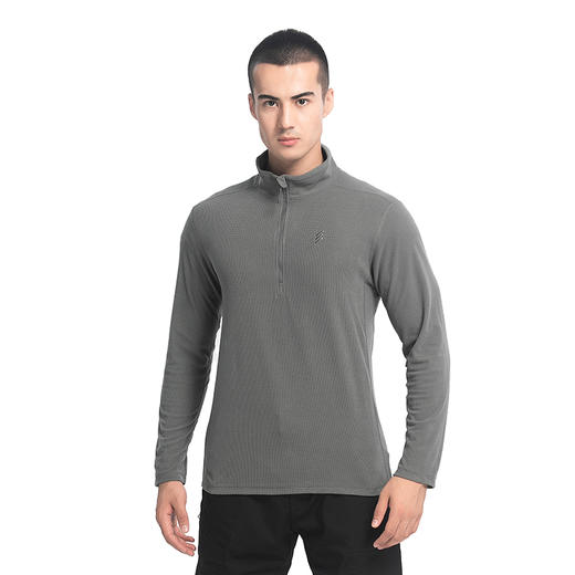 鹰爪穿梭者半拉链摇粒绒打底衫 商品图1