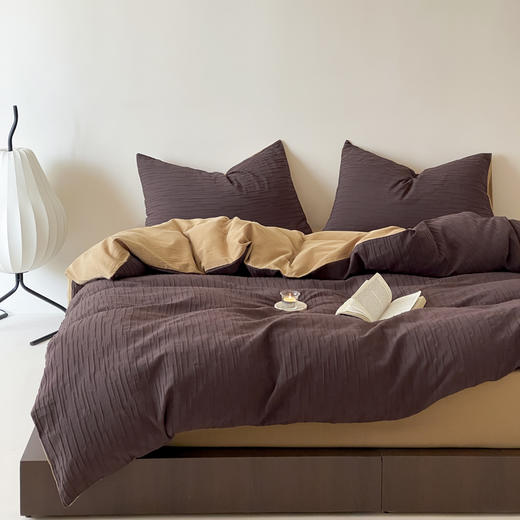 【床上四件套-提花美拉德星河系列】A类全棉 甄选新疆优质棉柔软不止一点点 商品图0