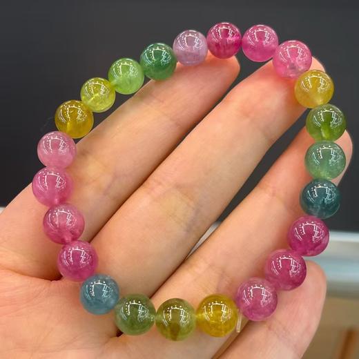 8mm单圈糖果碧玺手串 商品图2