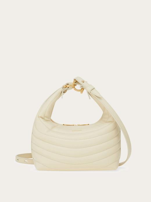 FERRAGAMO-绗缝斜挎包（小号） 商品图0