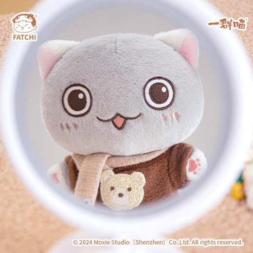【年糕公仔】如果历史一群喵棉娃20cm带骨架 商品图2