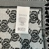 Gucci/古驰 Shadow 深灰色 韩系 羊毛GG提花 流苏双面围巾
 商品缩略图12