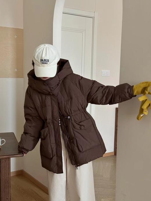 【YW】无忧购韩系甜美温柔学院风百搭收腰显瘦羽绒服外套24068# 商品图0