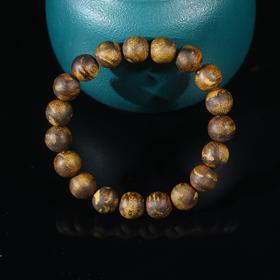 BC.NF11.18-8  白棋楠九分沉手串，10.5mm，9.65g