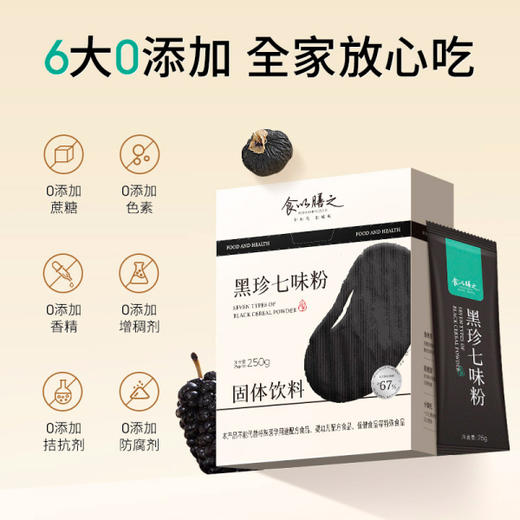 黑珍七味粉 250g(25g*10袋） 商品图4