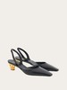 FERRAGAMO-笼型鞋跟露跟鞋 商品缩略图0