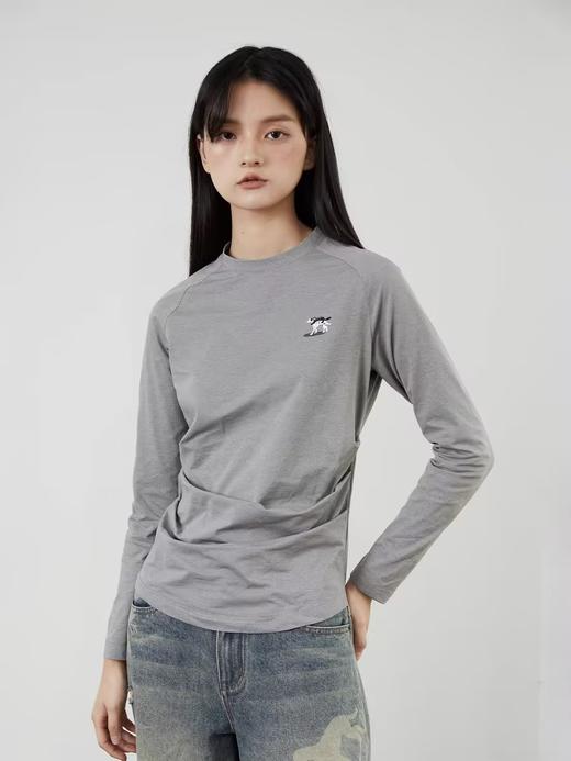 Mood Like Me/MTX2448/索罗娜速干可爱小狗修身长袖T恤 商品图2