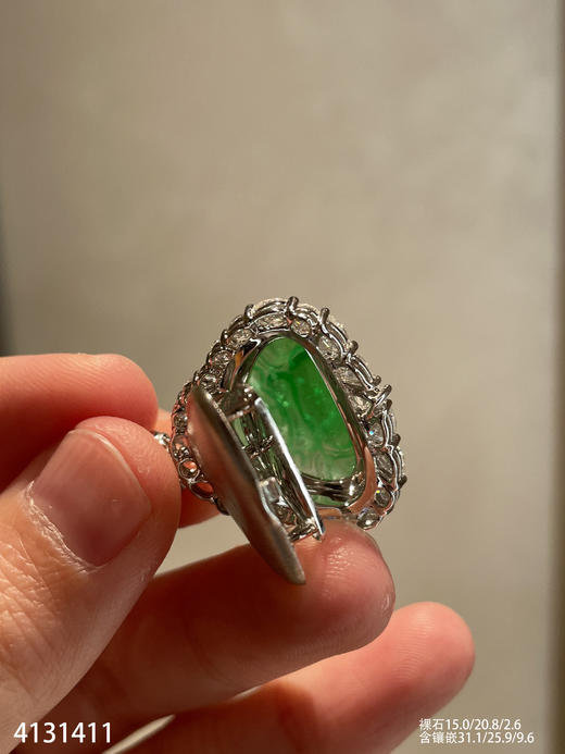 玻璃种木那佛公吊坠【4131411】具体价格微信咨询 商品图7