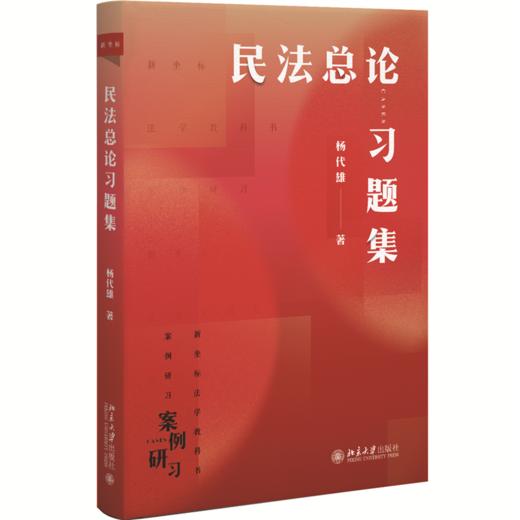 民法总论习题集 杨代雄 著 北京大学出版社 商品图0