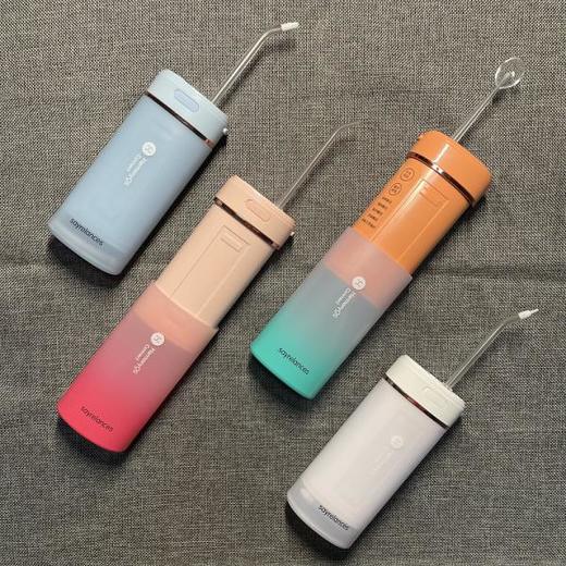 塞尔兰斯智能冲牙器 ，清洁牙缝，不伤牙齿【橙色、白色需20号左右发货】 商品图0