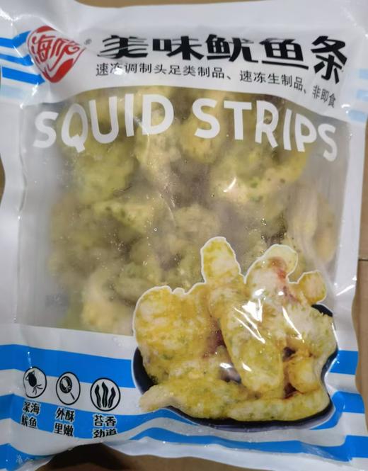 海欣 美味鱿鱼条（海苔） 500g*12包/件 商品图0