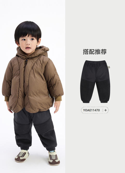 jnby   24年冬款  中长款羽绒服  YOAC11340 商品图10