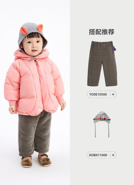 jnby   24年冬款  中长款羽绒服  YOAC11340 商品图7