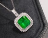 2ct刻面祖母绿吊坠 商品缩略图1