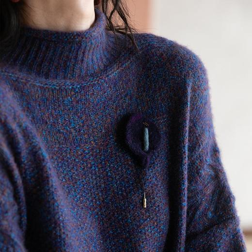 牧衣游 羊毛胸针百搭文艺简约 织兔【不支持会员折】 商品图0