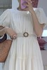 SUMMER & SAGE 百搭编织腰带 18279 商品缩略图0