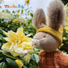 Moulin Roty 灰/芥末黄色小兔玩偶 法式玩偶 适合年龄0岁+ 三只邦尼兔系列 678023 商品缩略图5