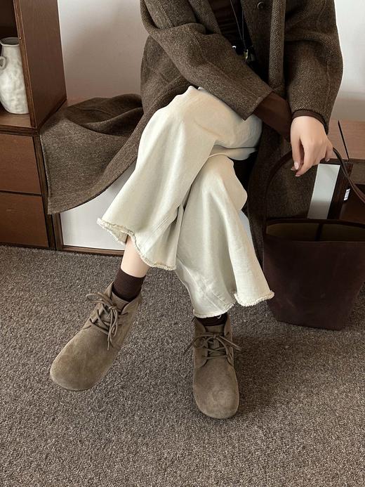 【勃肯加绒鞋】鞋内加绒，脚感舒适勃肯鞋，女款加绒全包勃肯棉鞋雪地靴 商品图6