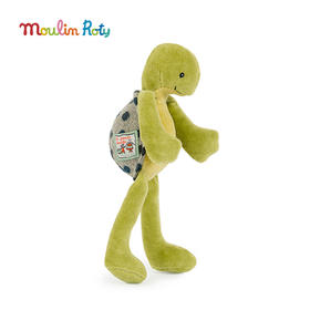 Moulin Roty 20cm小乌龟卡密尔 法式玩偶 适合全年龄 原创故事形象 进口面料 农场大家庭系列 法国品牌-632264