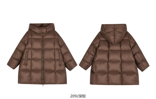 jnby   24年冬款  中长款羽绒服   1OAC10710 商品图13