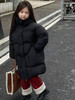 【秋冬保暖|吾家儿童中长款羽绒服】 内里羽绒填充均匀饱满，上身没有厚重感，保暖舒适又轻便，版型宽松适合多种身型，款式简约不挑人，男女宝都能轻松驾驭，适合多种风格与场合的穿搭 商品缩略图3