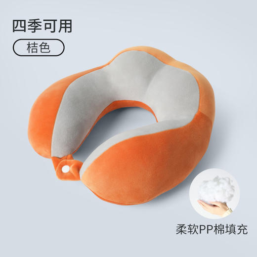 【卡通护颈枕，呵护颈椎】卡通u型枕 冰豆豆面料驼峰人体工学设计 贴合护颈枕 可爱脖枕 随时随地呵护你的颈椎-QQ 商品图10