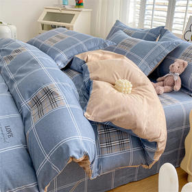 加倍生活 印花四件套 AB版设计 亲肤柔软四季通用  48小时发货