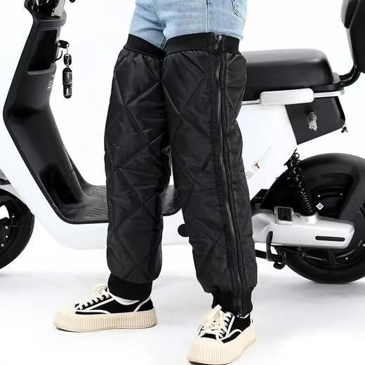 【电动摩托车防风保暖护膝】冬季加绒加厚电瓶车防寒拉链外护腿男女款 商品图4