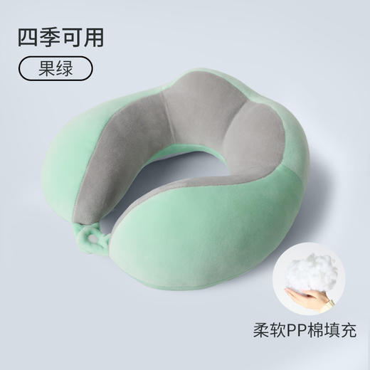 【卡通护颈枕，呵护颈椎】卡通u型枕 冰豆豆面料驼峰人体工学设计 贴合护颈枕 可爱脖枕 随时随地呵护你的颈椎-QQ 商品图8