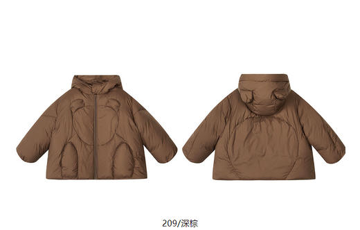 jnby    24年冬款  短款羽绒服  1OAC11370 商品图12
