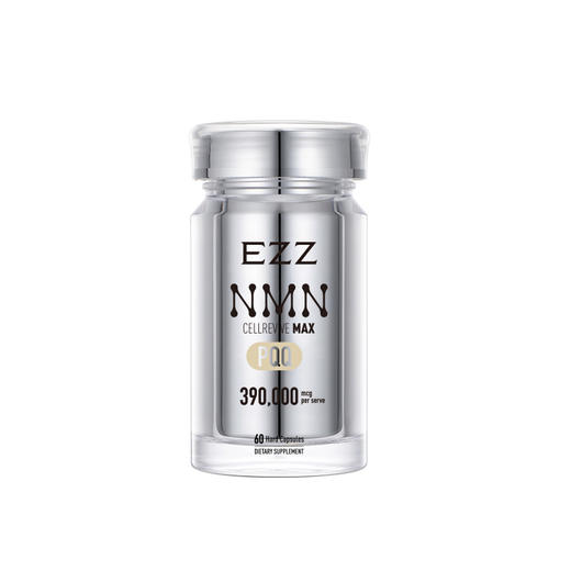 EZZ NMN cellrevive MAX PQQ 细胞焕能片 60粒/瓶 商品图0