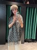 Gucci/古驰 Shadow 深灰色 韩系 羊毛GG提花 流苏双面围巾
 商品缩略图8