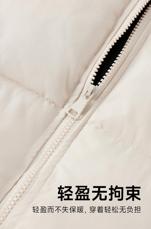 赤兔嗨购2024冬季新款羽绒棉服男女情侣时尚百搭保暖宽松加厚连帽外套 商品图9