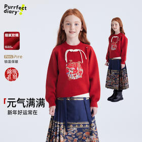 【品牌优选】儿童“元气满满”国风毛衣 PDMY2421