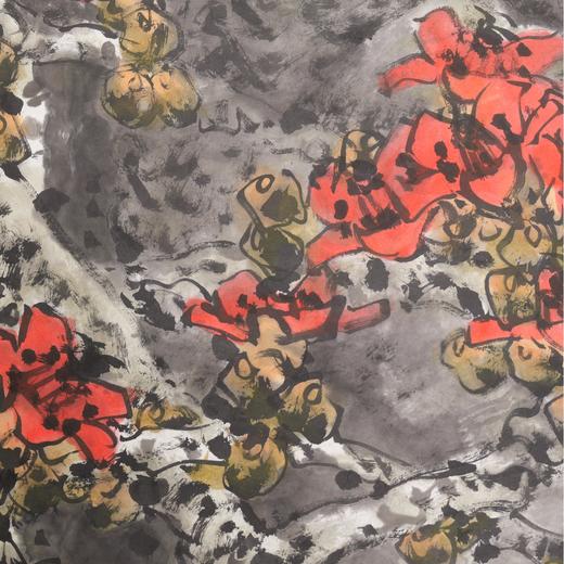 陈永锵国画143x68CM《雄姿英发》一8.75平尺手绘纸本宣纸国画作品[原作编号GH0387] 商品图2