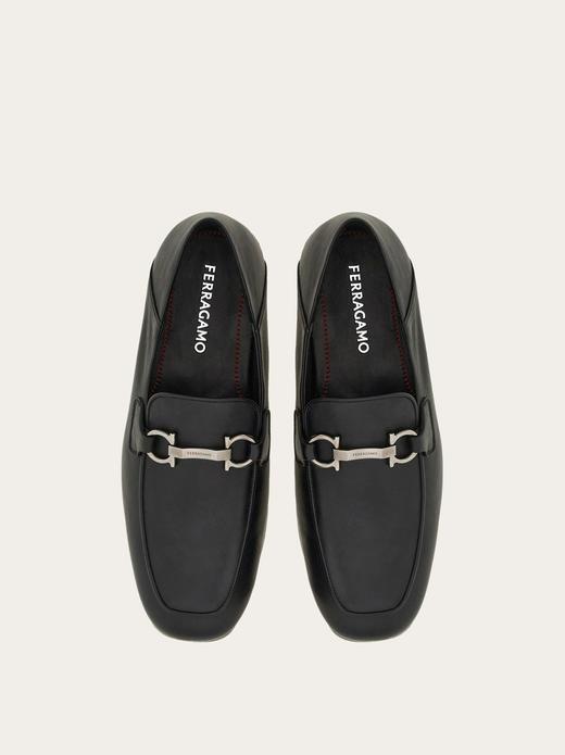 FERRAGAMO-Gancini扣饰莫卡辛鞋 商品图1