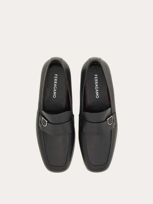 FERRAGAMO-Gancini扣饰莫卡辛鞋 商品图0