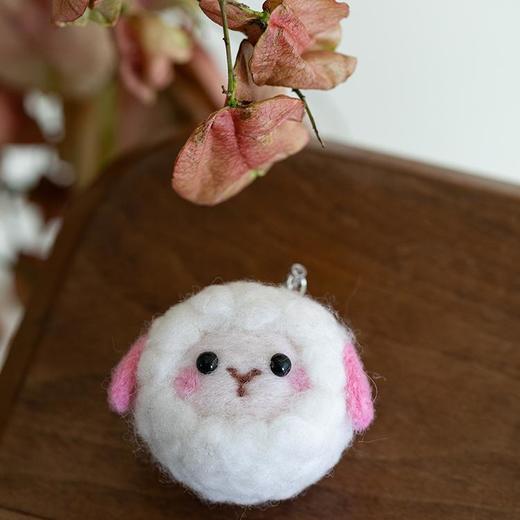 牧衣游 羊毛挂件百搭可爱白色精致小巧 心悦【不支持会员折】 商品图1