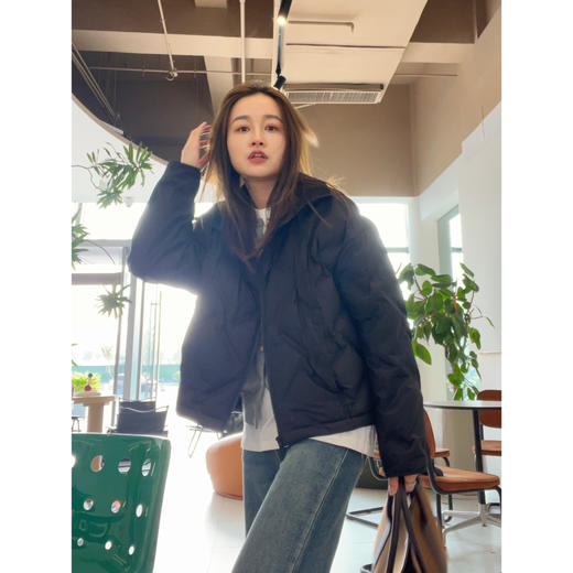 2411406   时髦感休闲 羽绒服，短款设计款 商品图4