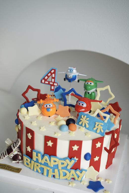 主题奶油蛋糕 ｜ 鲜果原味奶油 - 小飞侠（图片8寸） 商品图0