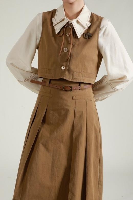 LNNNS 棕色基础腰带 18718 商品图0