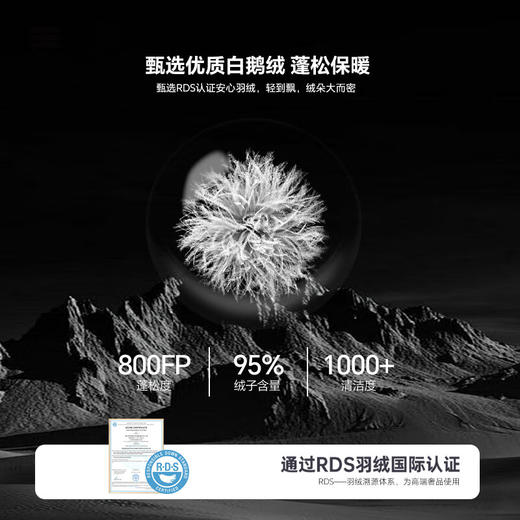 天石鹅铠甲2024新款800蓬鹅绒加厚防风羽绒服男士雪山东北严寒GX322 亮橘/秋叶橙色 GX322 XL 180/100A 商品图3