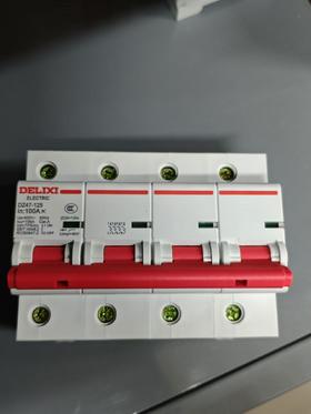 【HDXK】德力西电气 DELIXI ELECTRIC 空气开关断路器家用空开4P100A DZ47S