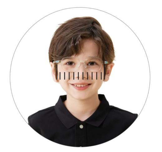 李白镜架-侠系列弹性铰链,适合热爱运动儿童少年抗冲击专业配镜款 商品图3