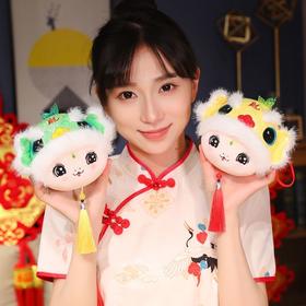 【见马发财❗️贺岁吉祥物】提前拥有吉祥马的人，万事如意来年赚不停 新年发发发❗️2025马年公仔生肖马玩偶布娃娃毛绒玩具QQ