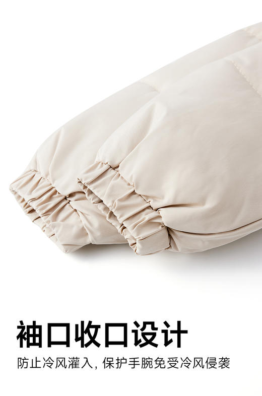 赤兔嗨购2024冬季新款羽绒棉服男女情侣时尚百搭保暖宽松加厚连帽外套 商品图8